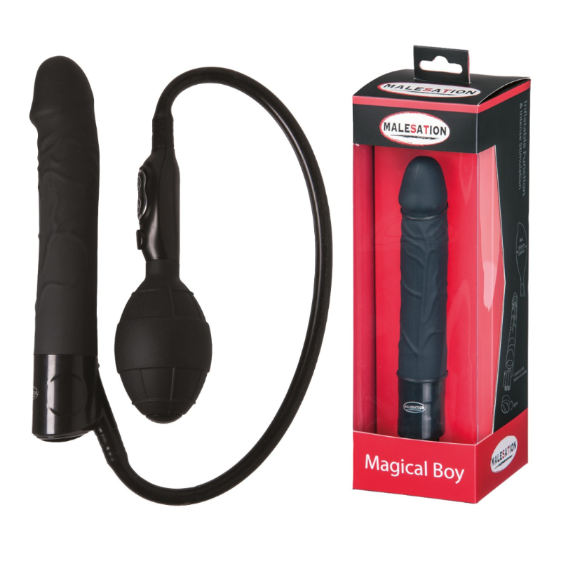 Malesation Magical Boy Inflatable Vibrating Dildo Play With Me Malesation Magical Boy Inflatable Vibrating Dildo Play With Me