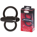 Malesation Squeeze Vibrating Cock & Ball Ring