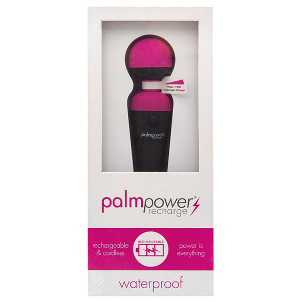 Swan PalmPower Recharge Massage Wand Vibrator - Sex Toys