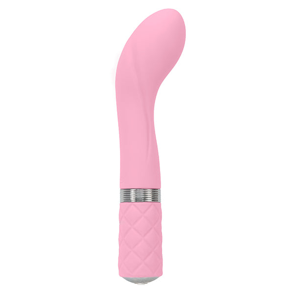 Pillow Talk Sassy Rechargeable G-Spot Vibrator Pink Swarovski