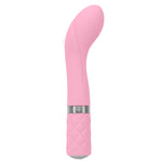 Pillow Talk Sassy Rechargeable G-Spot Vibrator Pink Swarovski