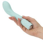 Pillow Talk Sassy Rechargeable G-Spot Vibrator Teal Swarovski - Sex Toys