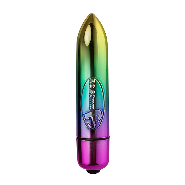 Rocks Off 80mm Rainbow 7 Speed Bullet Vibrator - Sex Toys