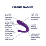 Satisfyer Partner Double Classic Couples Vibrator - Sex Toys