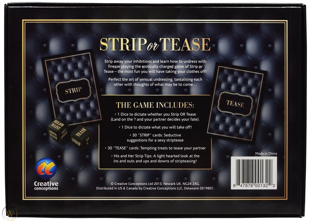 Strip Or Tease Adult Game - Sex Toys