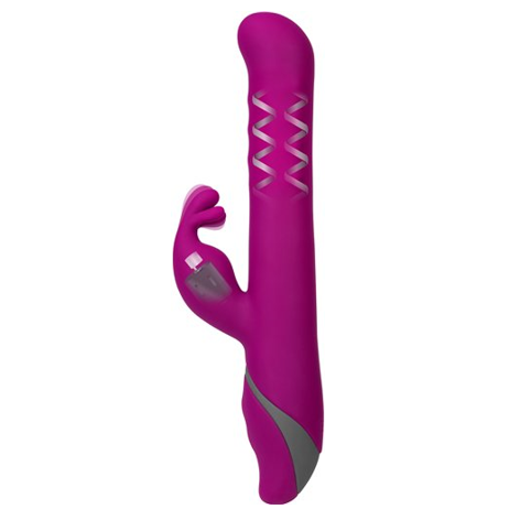 Swan Commotion SAMBA Rechargeable Dual Rabbit Vibrator With Internal Beaded Stimulation - Sex Toys