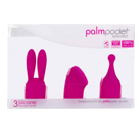 Swan PalmPower POCKET Silicone Massage Heads - Sex Toys