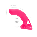 Swan Simple & True Extra Touch Silicone Finger Dildo - Sex Toys