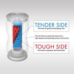 Tenga DUAL Sensation Disposable Masturbation Cup - Sex Toys For Men
