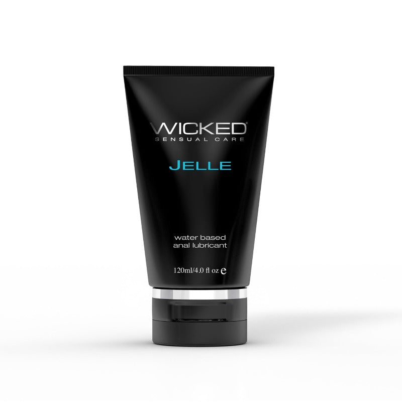 Wicked JELLE Water Based Anal Gel Lubricant 120ml - Sex Toys
