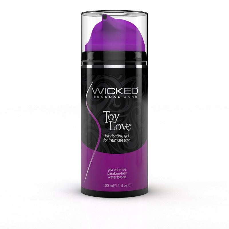 Wicked TOY LOVE Water Based Gel Lubricant 100ml - Sex Toys