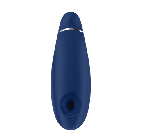 Womanizer Premium 12 Speed Rechargeable Clitoral Stimulator Blueberry - Sex Toys